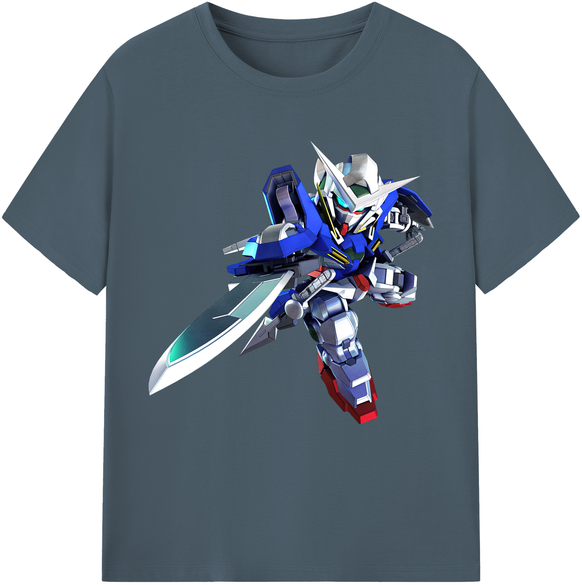 （画像用） 機動戦士ガンダム Mobile Suit Gundam 綿100％半袖Tシャツ（フロントプリント）